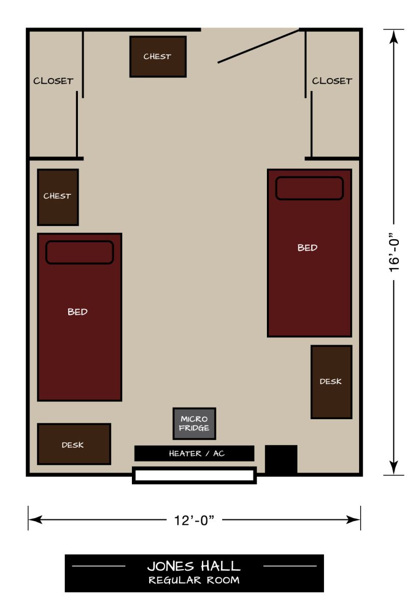 West Texas A&M University Residential Living Jones Hall